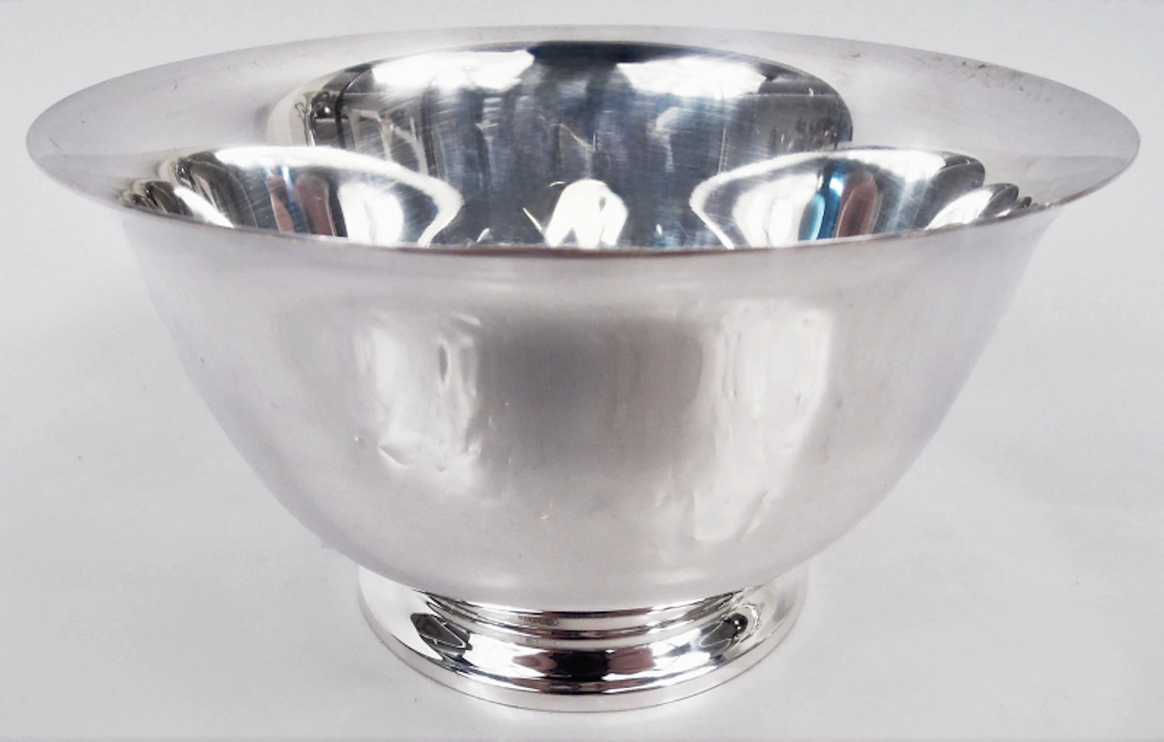 Tiffany Small Sterling Silver Colonial Revival Revere Bowl