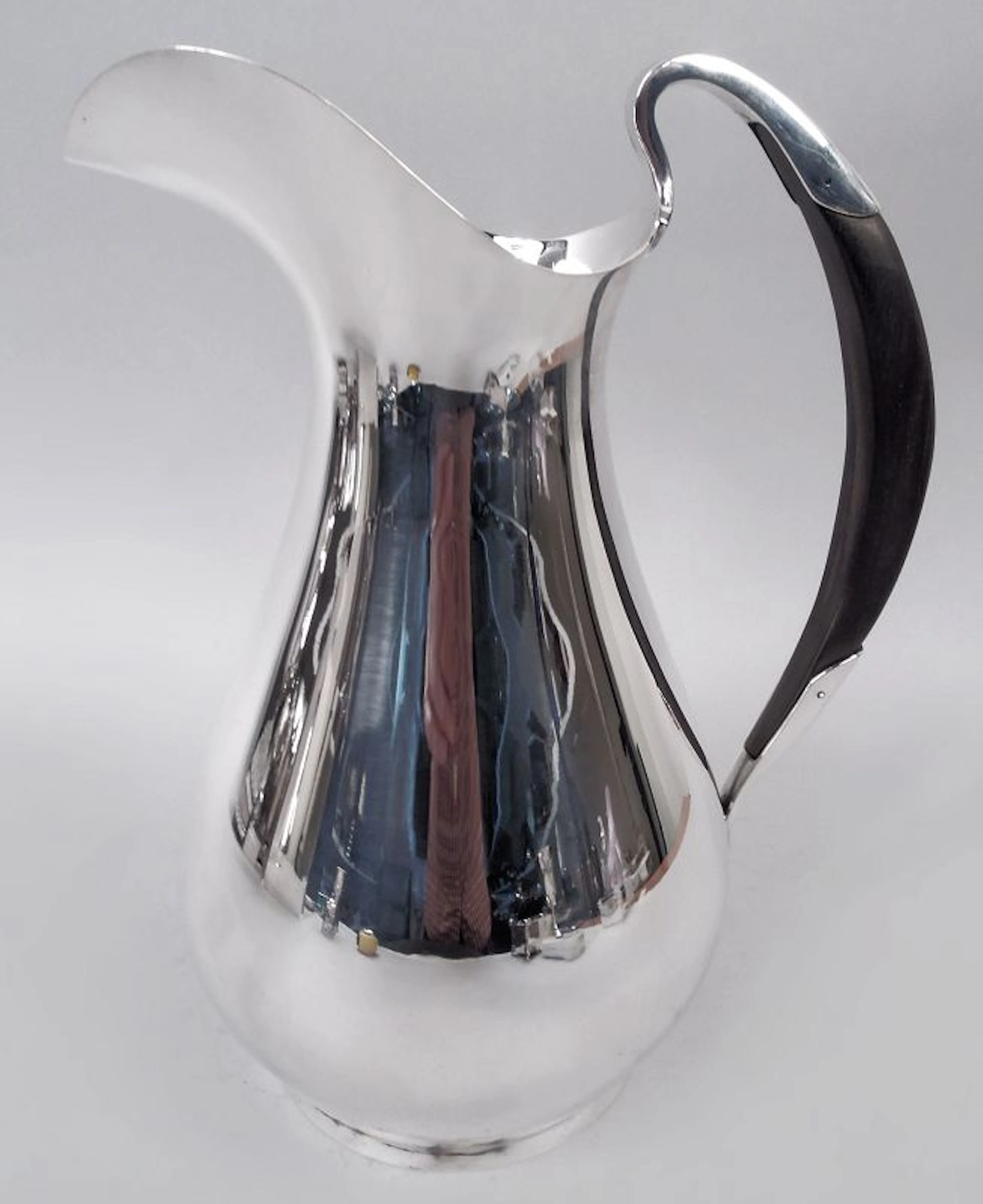 Tiffany Midcentury Modern Sterling Silver Water Pitcher