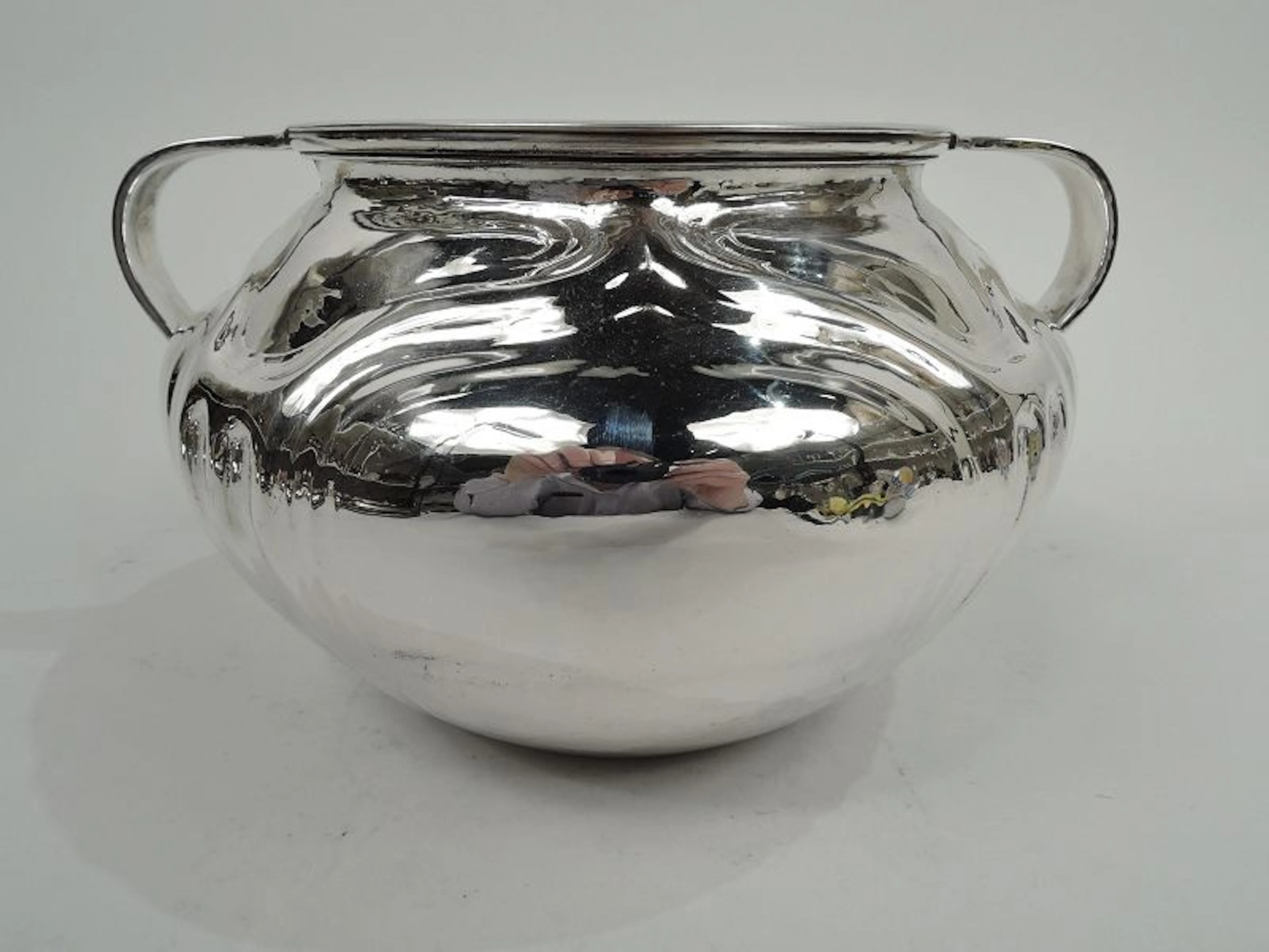 Antique American Craftsman Sterling Silver Amphora Bowl