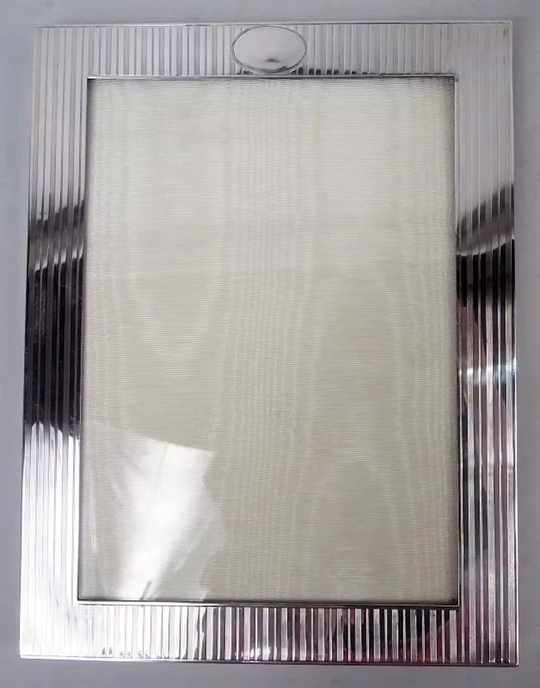Antique American Art Deco Sterling Silver Picture Frame