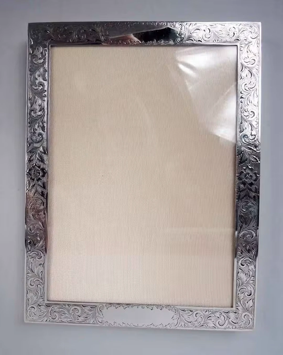 Antiques Birks Edwardian Classical Sterling Silver Picture Frame