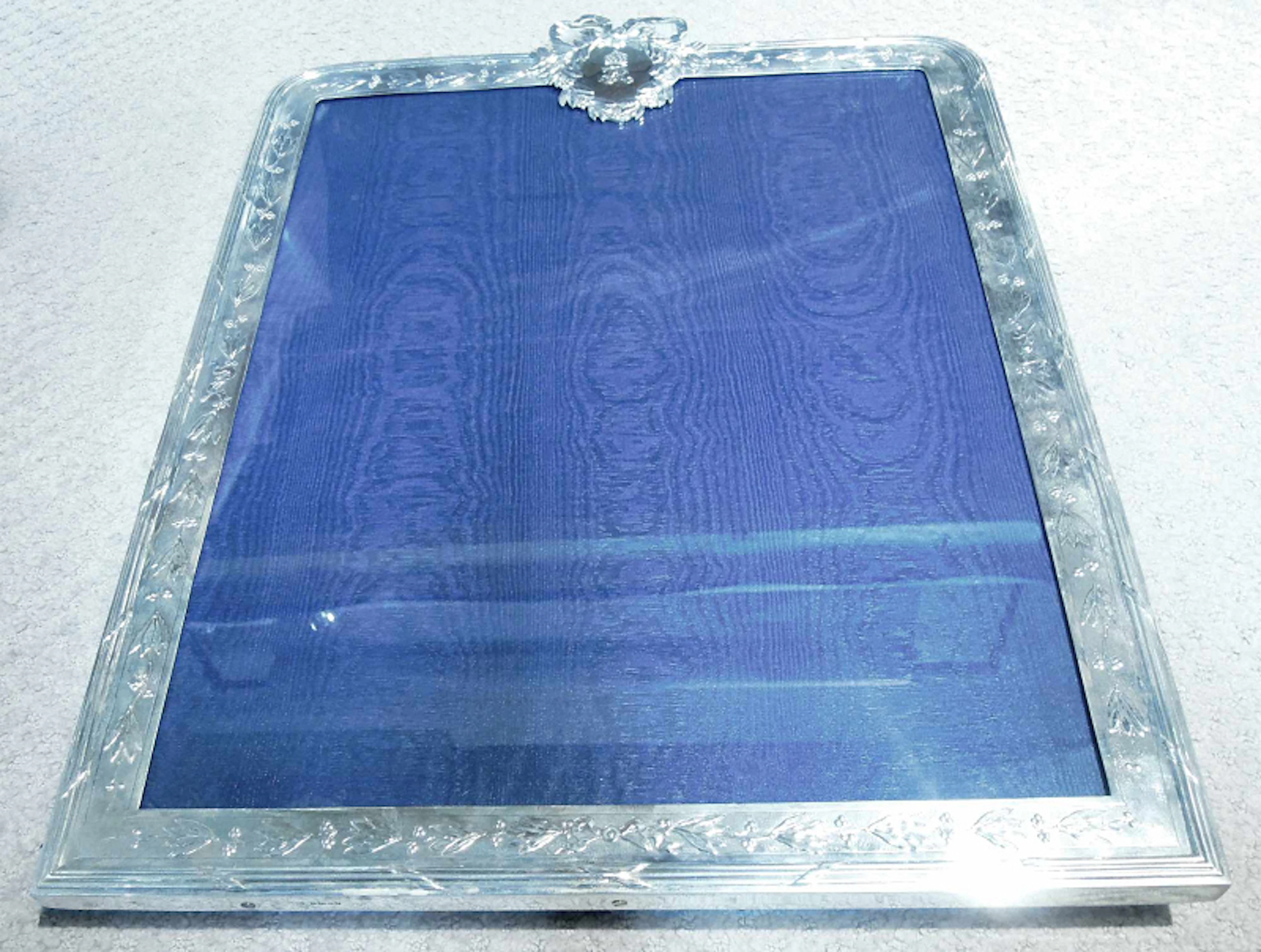 Large English Picture Frame with Queen Victoria’s Cipher 1889