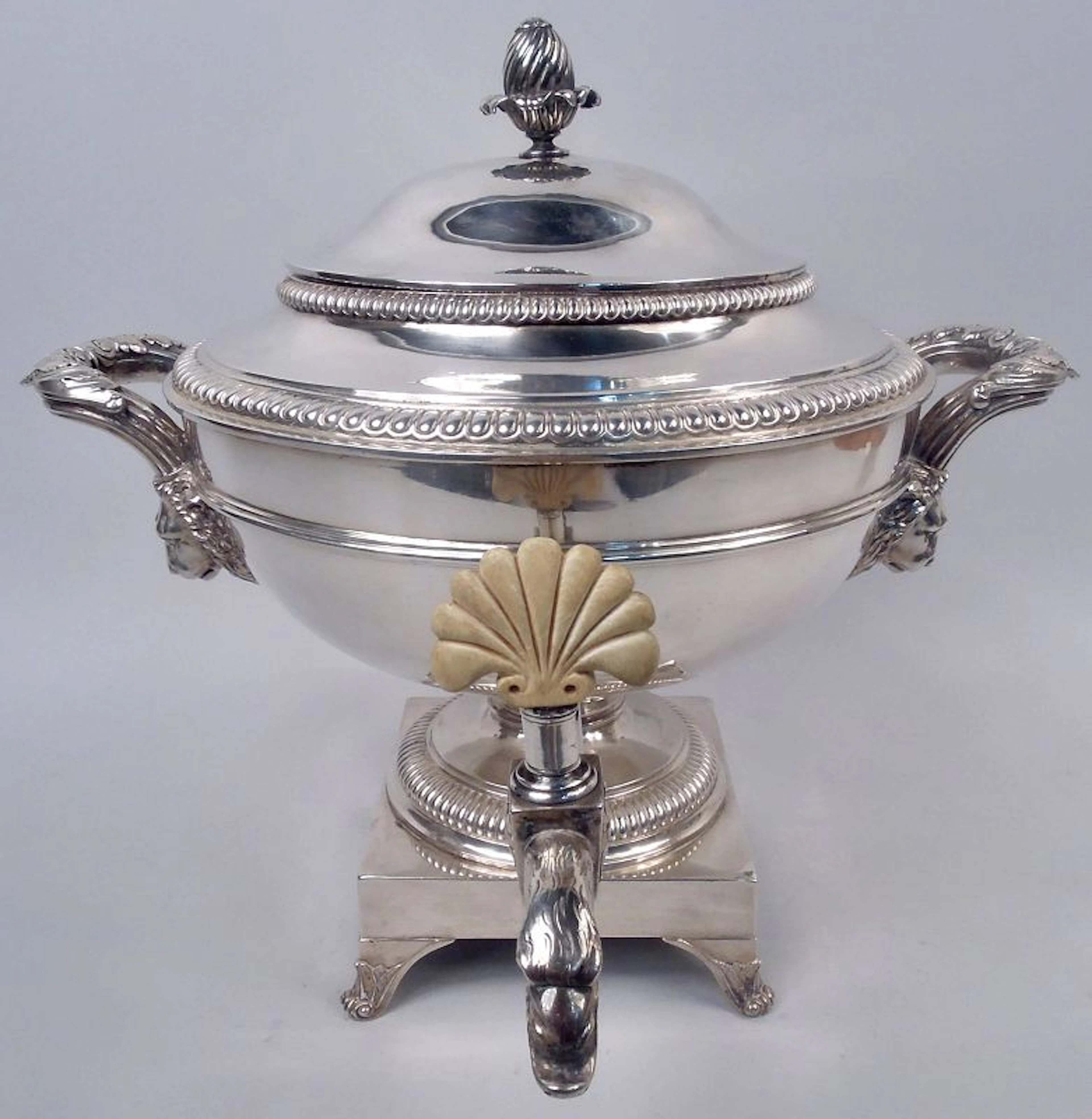Paul Storr Georgian Regency Sterling Silver Hot Water Urn 1809