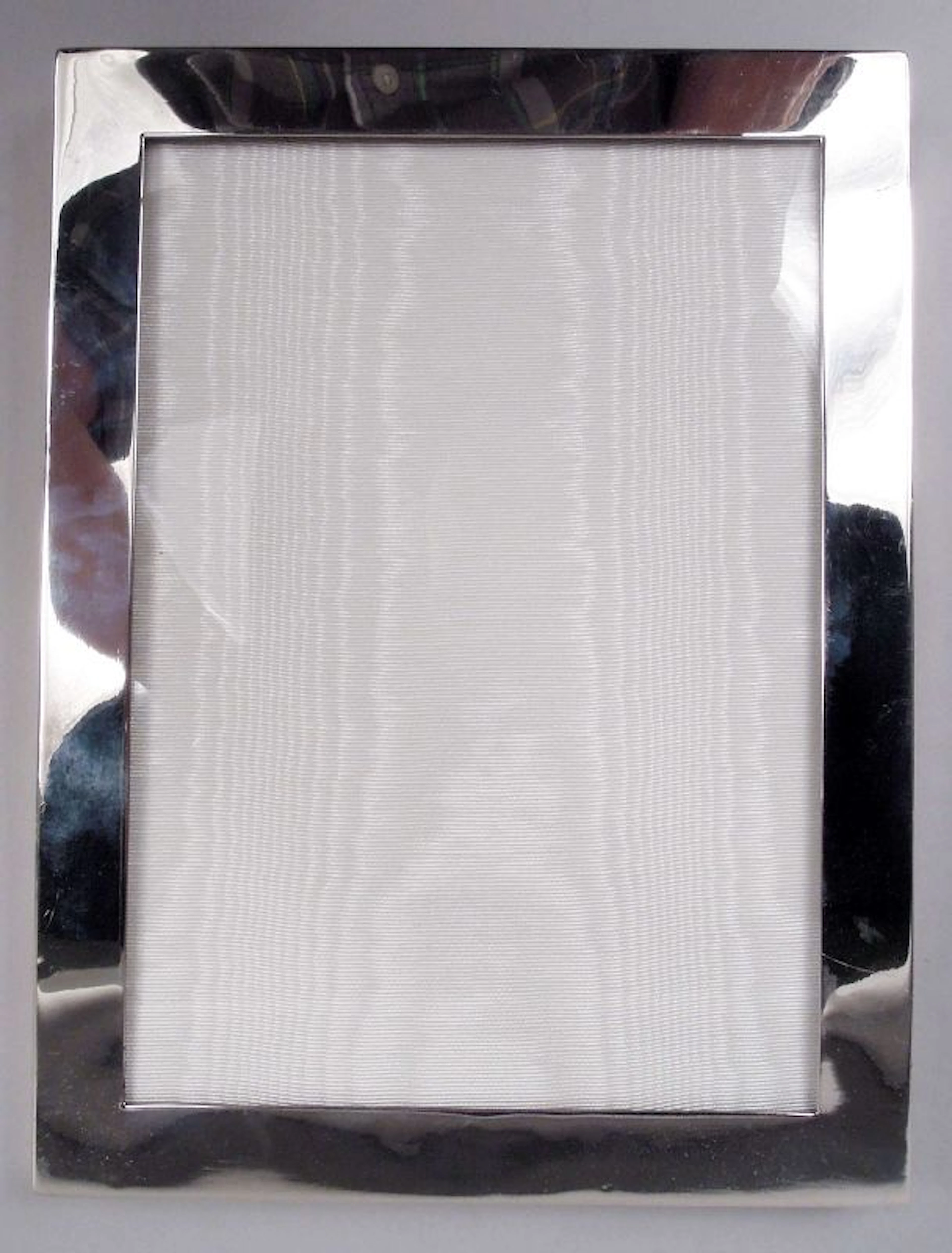 Tiffany Modern Sterling Silver Picture Frame