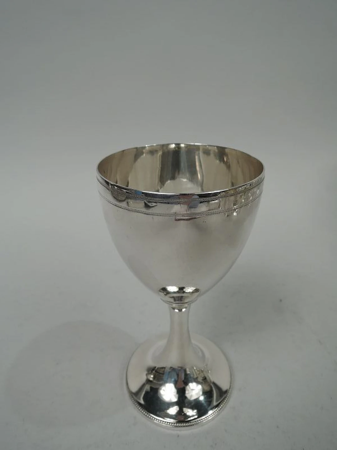 Hester Bateman English Georgian Neoclassical Goblet 1785