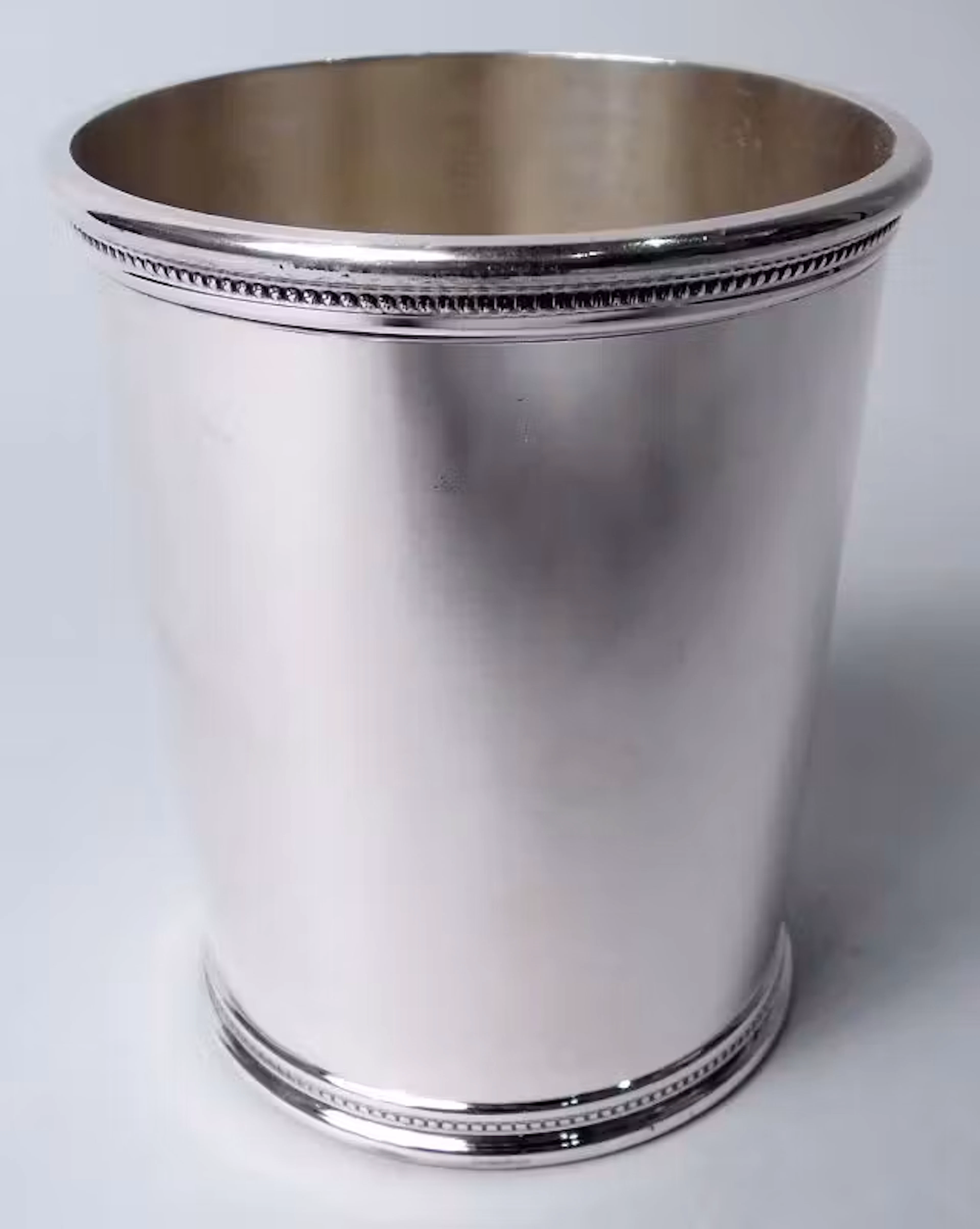 Rare JFK-Era Sterling Silver Mint Julep Cup by Scearce of Kentucky