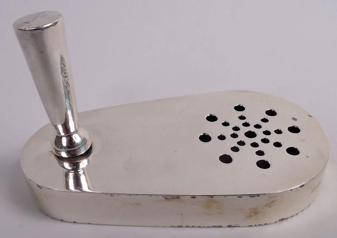 Tiffany Modern Sterling Silver Party Noisemaker