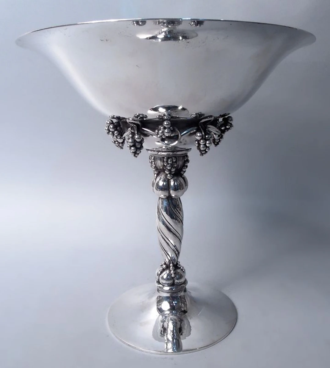 Georg Jensen Large Danish Modern Centerpiece Tazza Compote