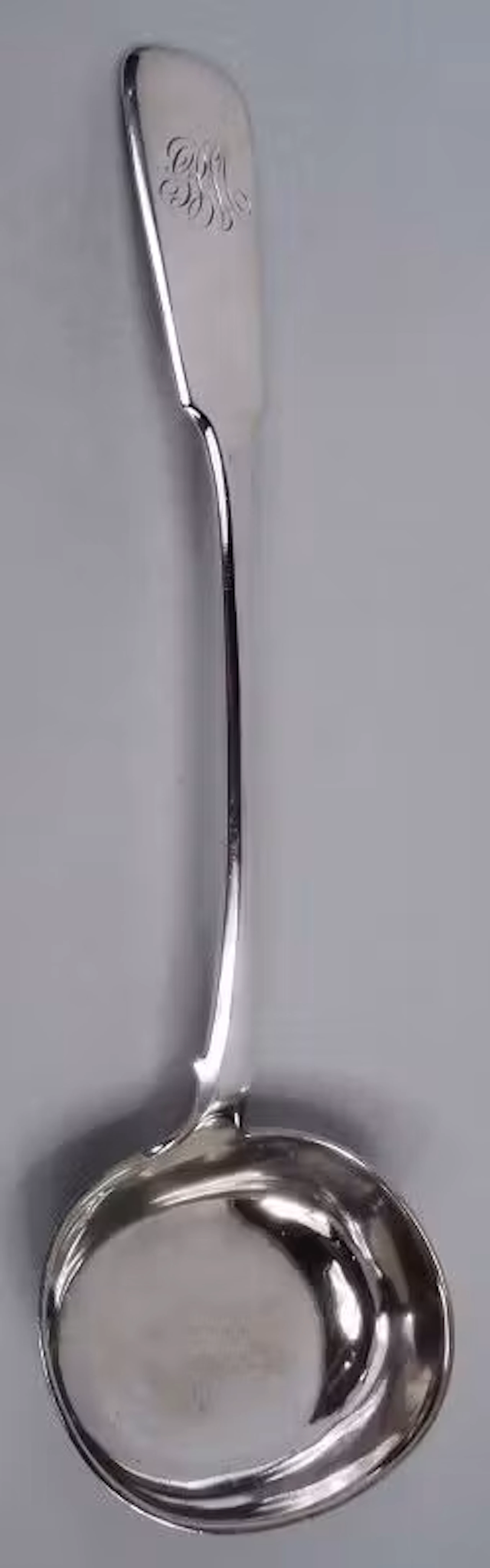 Traditional Russian Silver Ladle Made in Year of Radical Change 1861