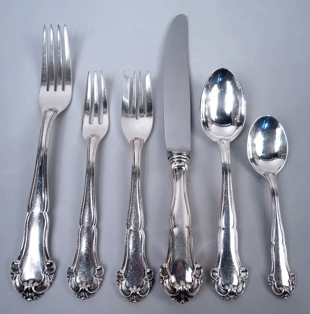 Buccellati Grande Imperiale Dinner Set for 12 with 89 Pieces