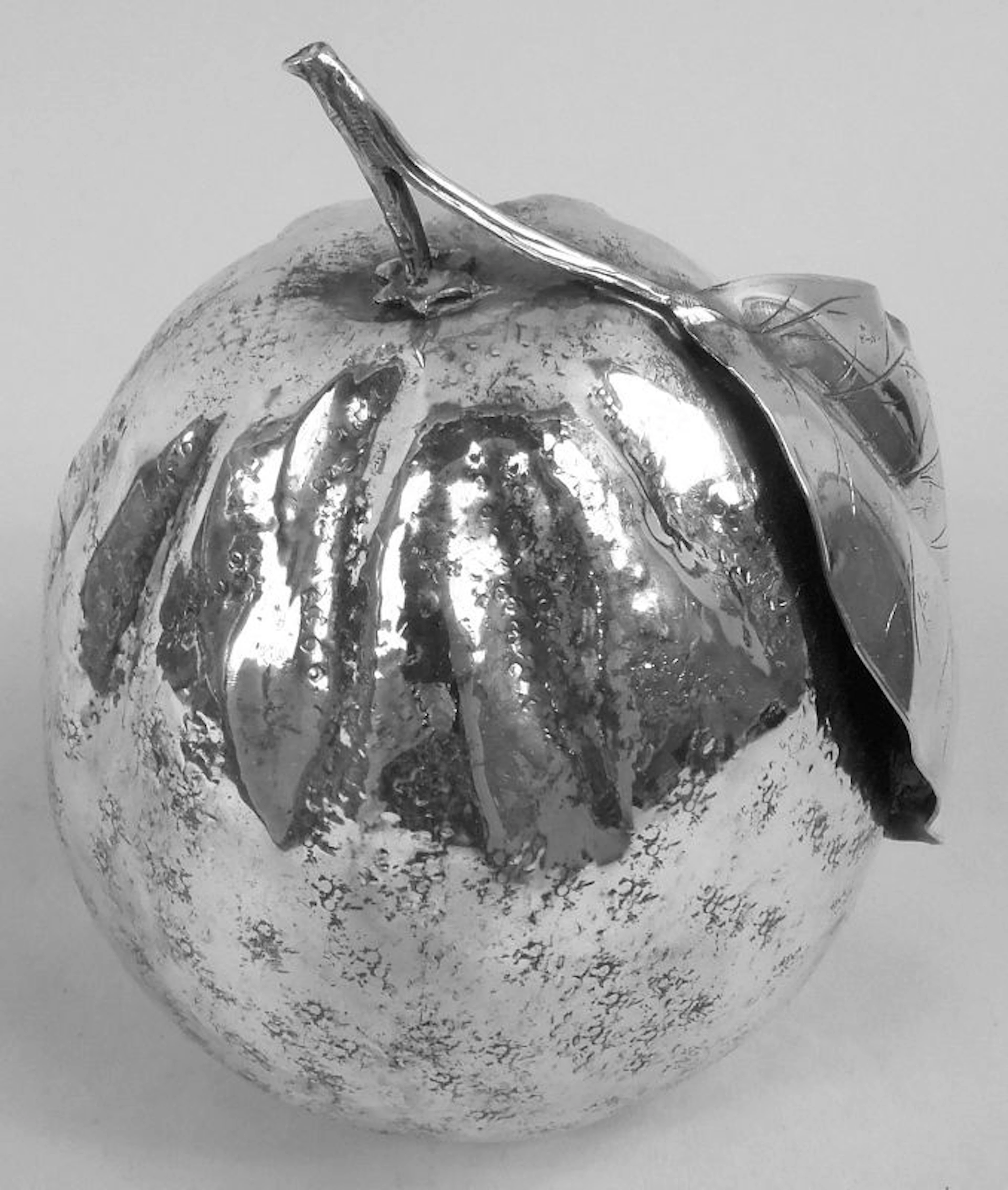 Buccellati Italian Modern Sterling Silver Figural Fruit Orange Lighter