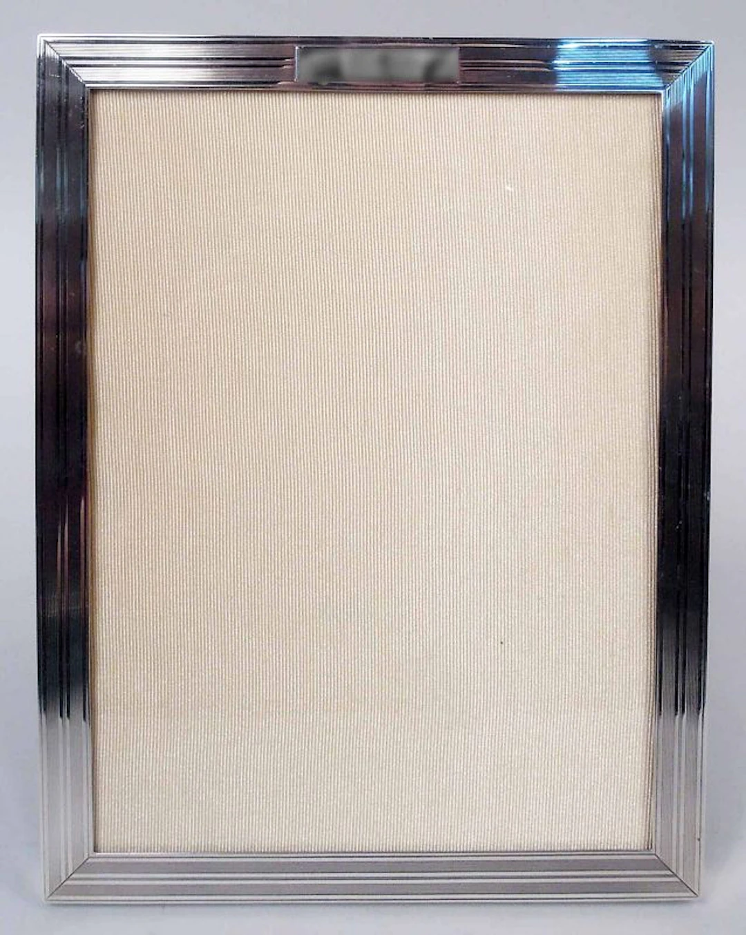 Antique American Art Deco Sterling Silver Picture Frame