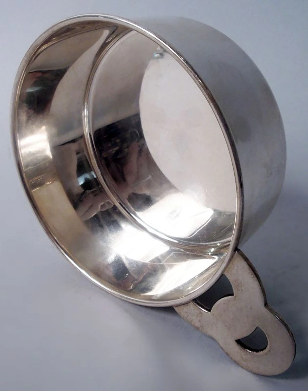 Cartier Midcentury Modern Sterling Silver Porringer