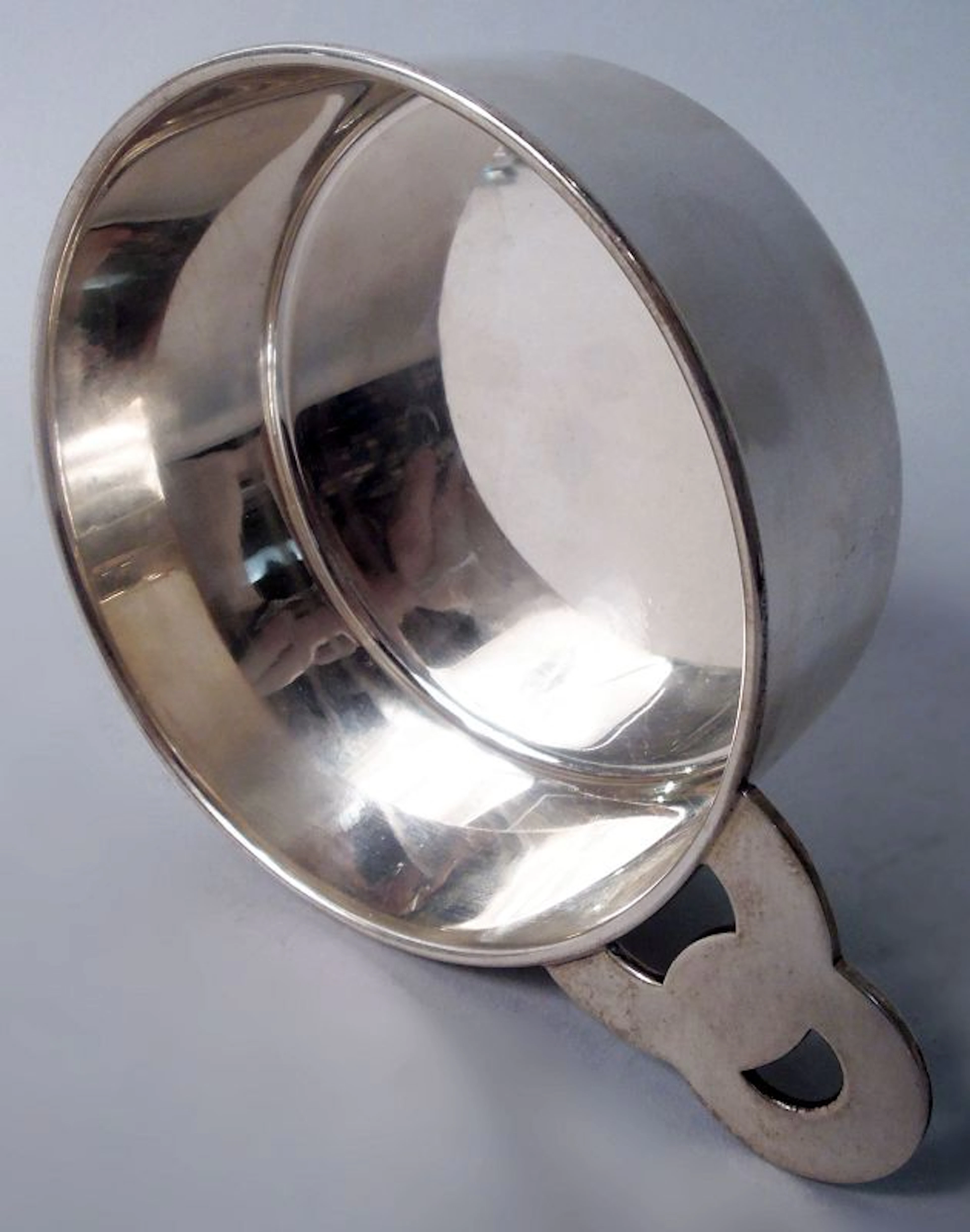 Cartier Midcentury Modern Sterling Silver Porringer