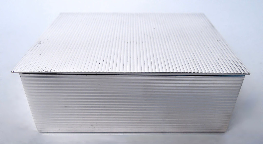 Tiffany Midcentury Modern Sterling Silver Box