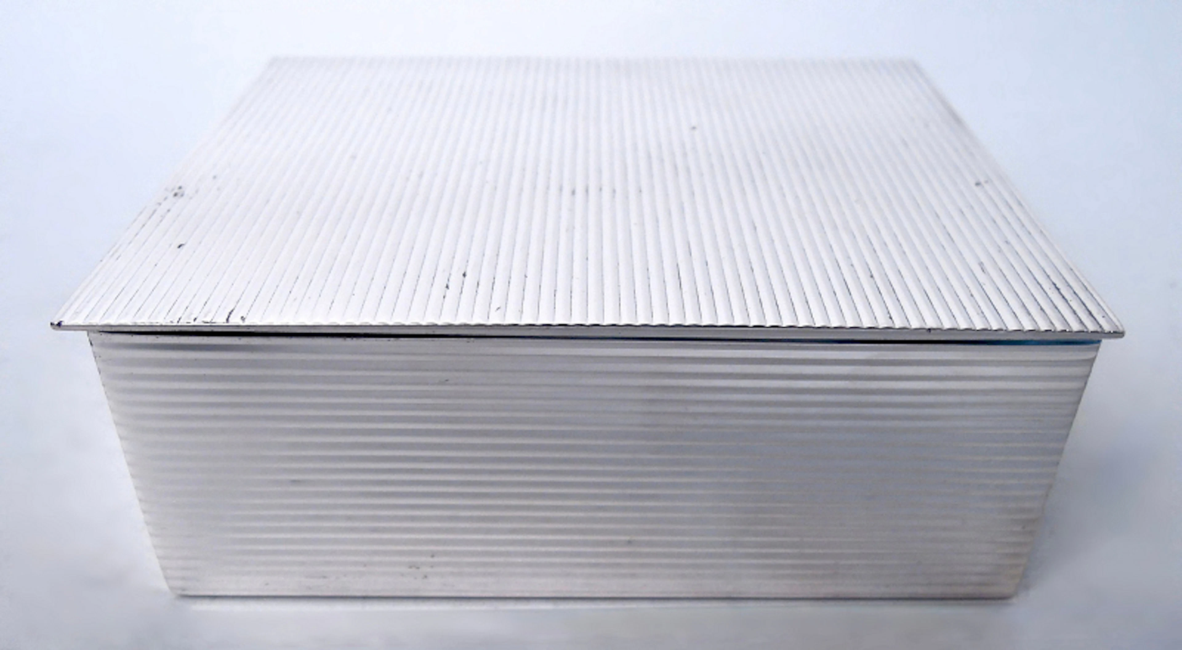 Tiffany Midcentury Modern Sterling Silver Box