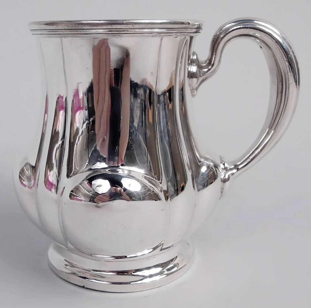 Antique Gorham American Edwardian Classical Sterling Silver Baby Cup