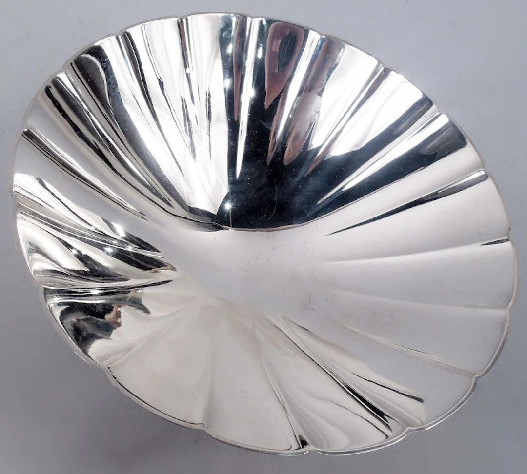 Tiffany Midcentury Modern Sterling Silver Bowl