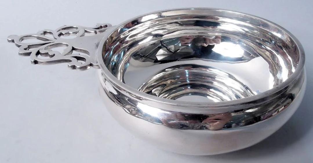 Stone Associates American Colonial Sterling Silver Porringer