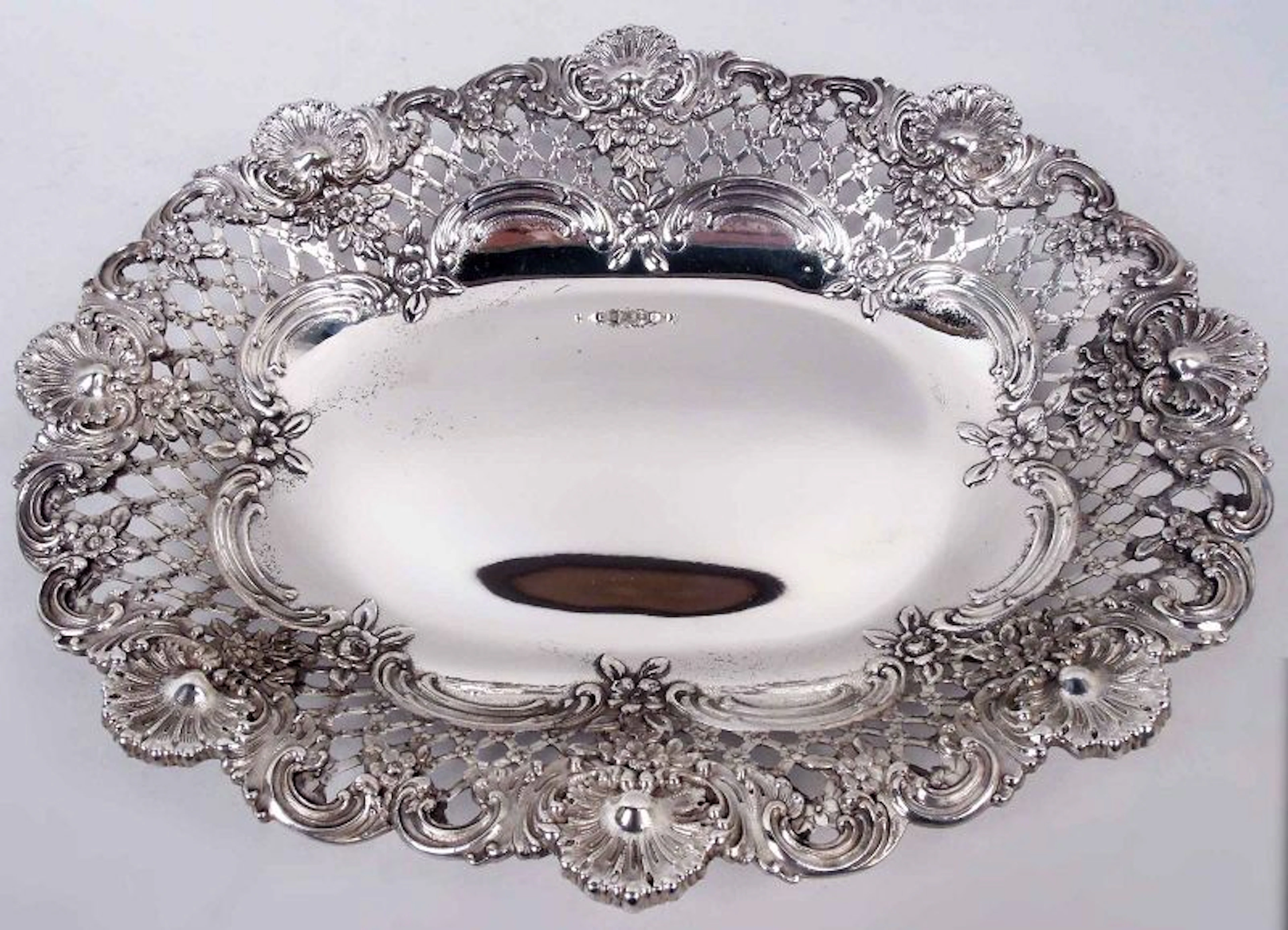 Antique Tiffany Victorian Classical Sterling Silver Bowl