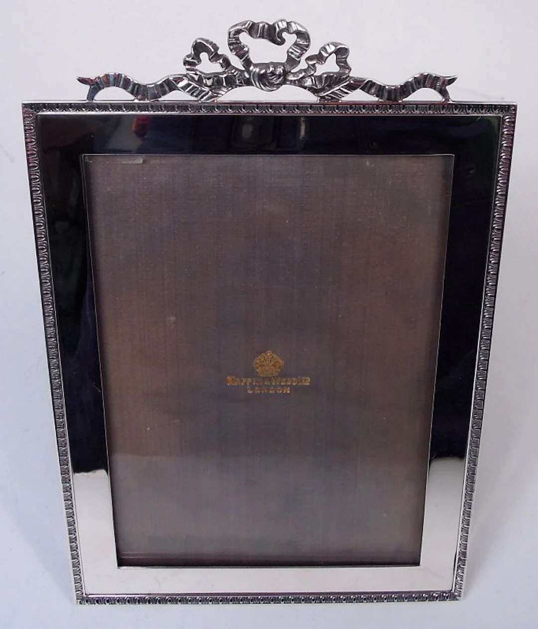 English Edwardian Regency Sterling Silver Picture Frame 1911