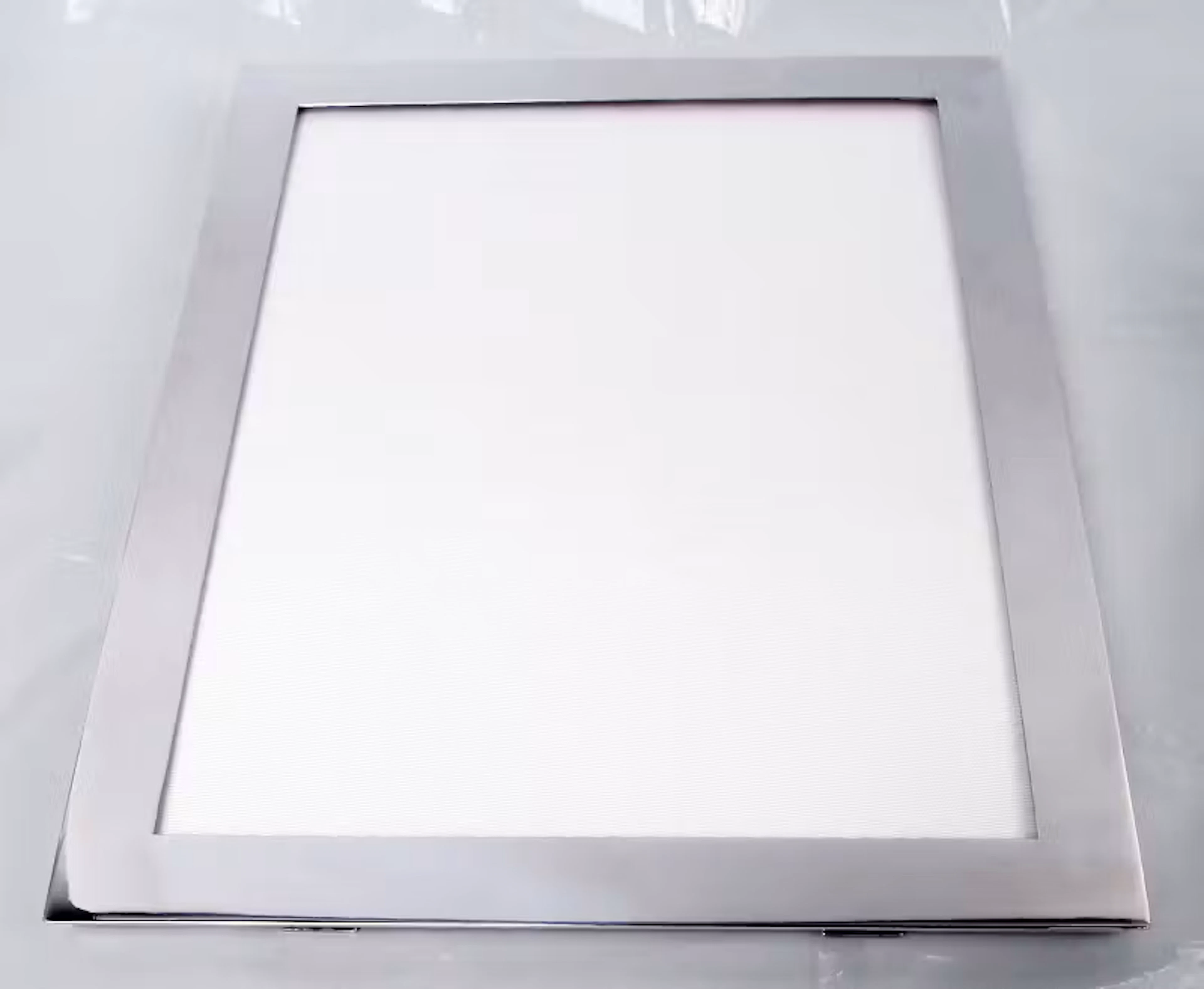 Tiffany Large & Modern Sterling Silver Picture Frame