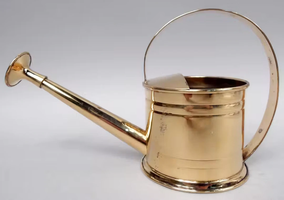 Cartier Midcentury Modern Gilt Sterling Silver Watering Can