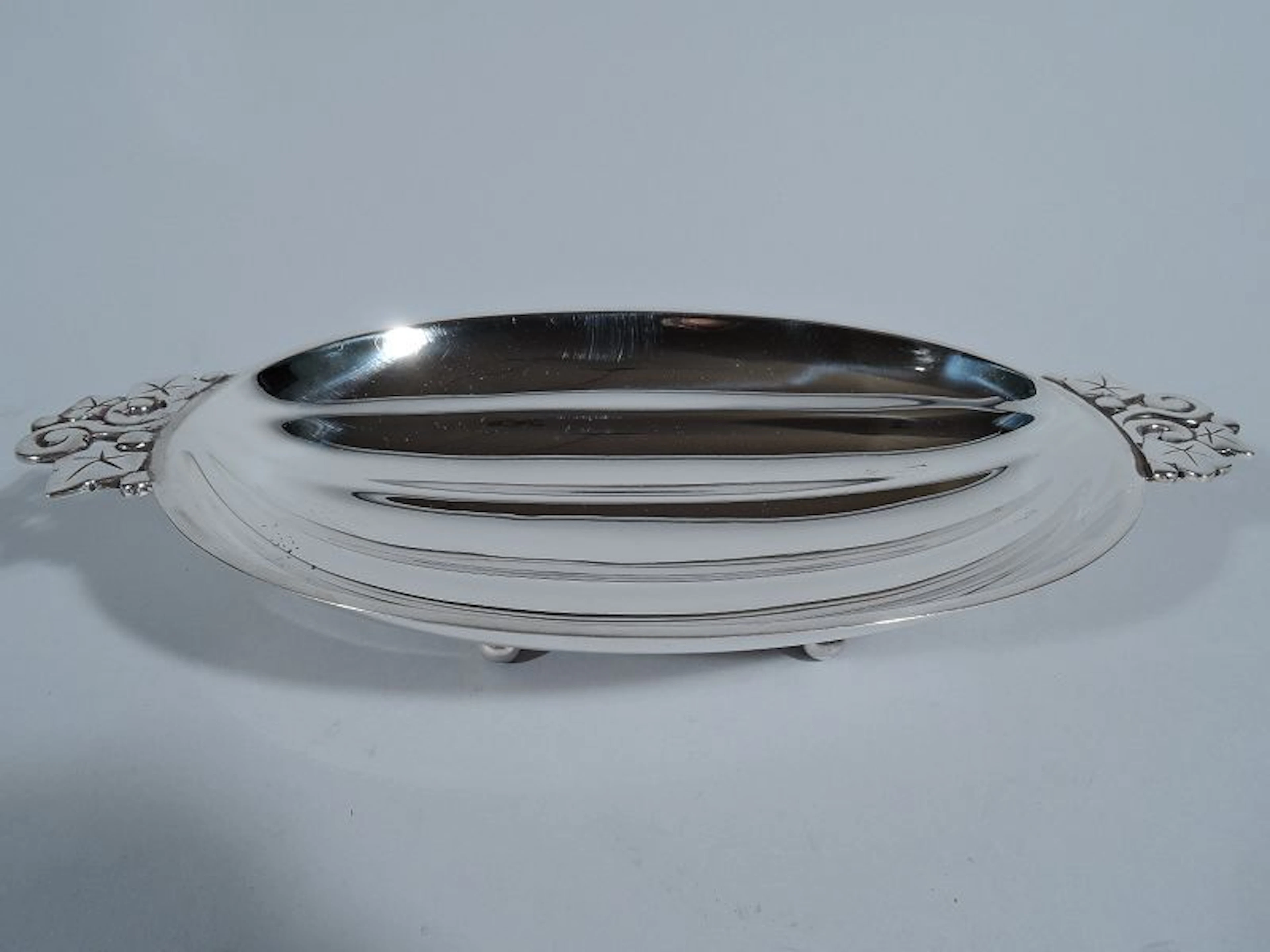 Tiffany Sterling Silver Classic Modern Melon Bowl