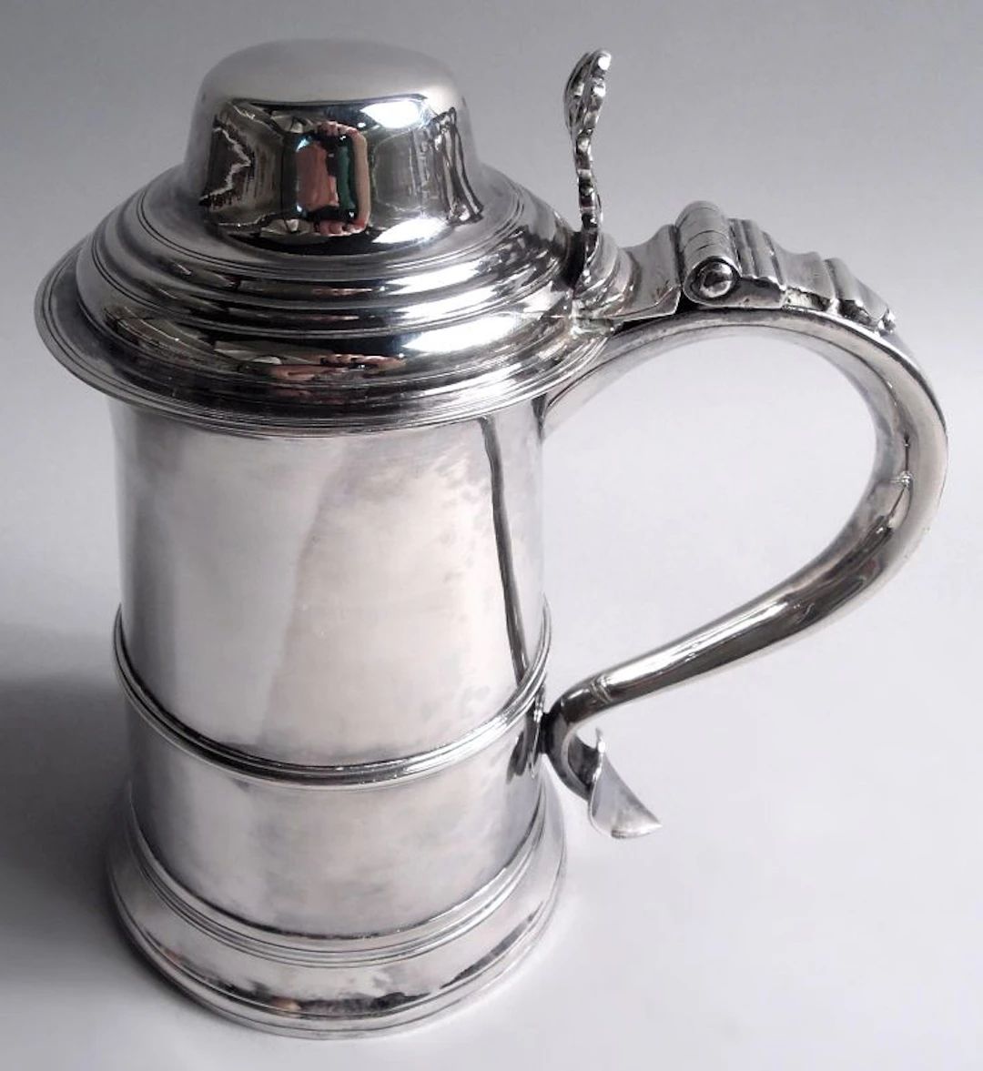 Peter & Ann Bateman English Georgian Sterling Silver Tankard 1794
