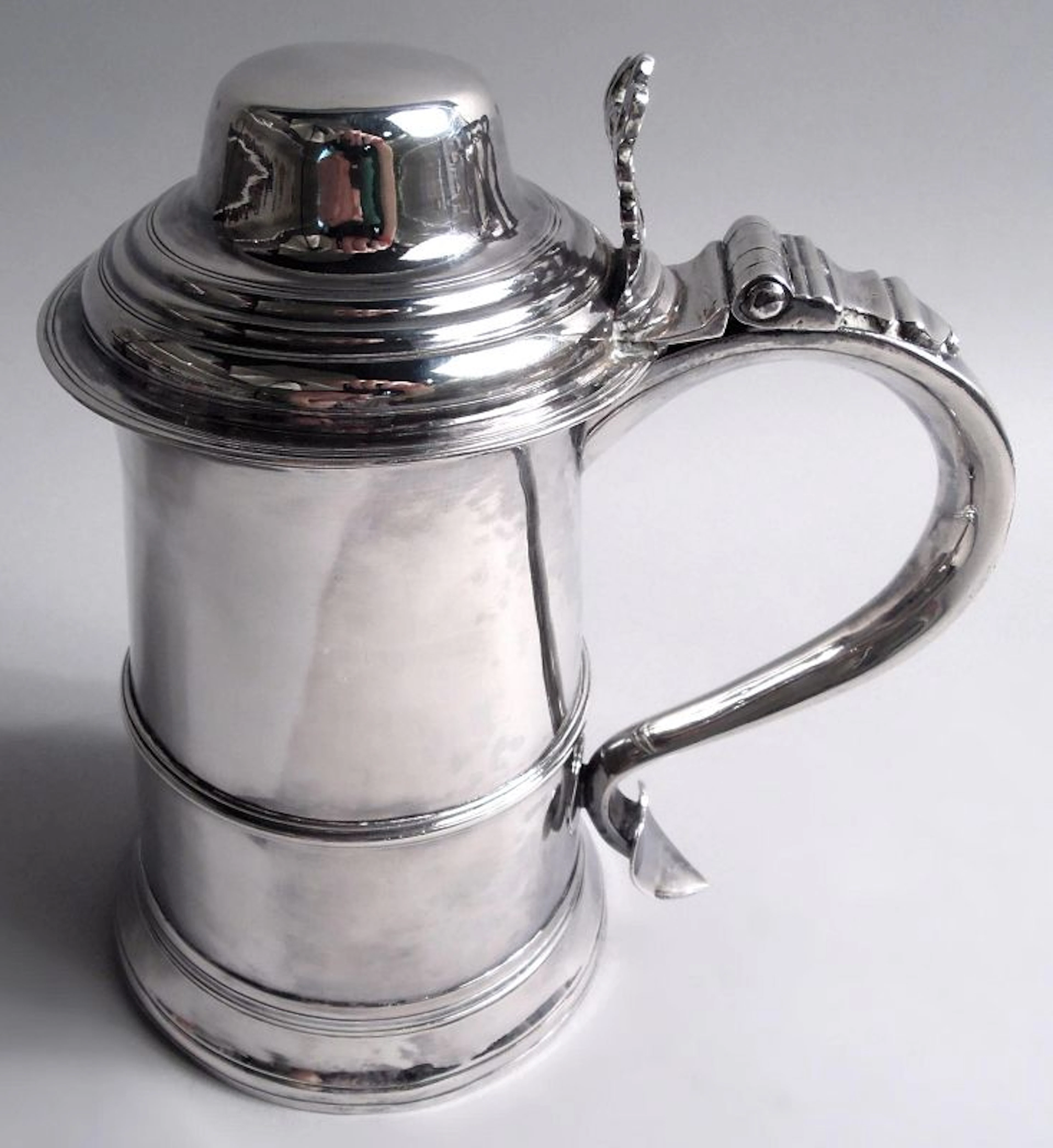 Peter & Ann Bateman English Georgian Sterling Silver Tankard 1794
