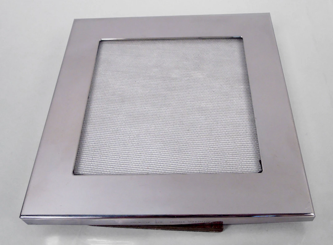 Tiffany Modern Sterling Silver 4-Inch Square Picture Frame
