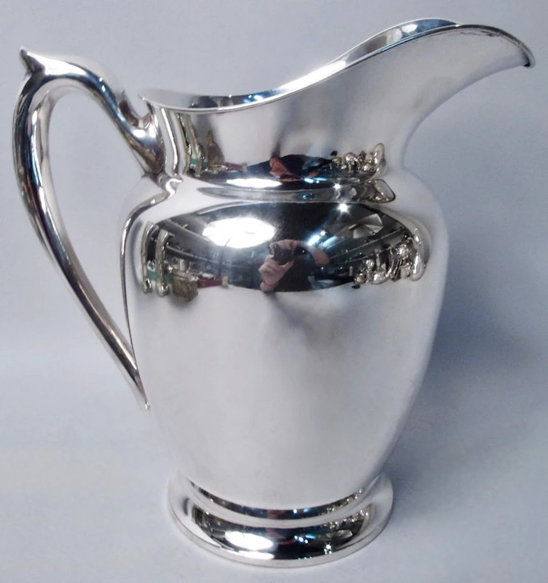 Cartier Traditional American Sterling Silver Water Pitcher