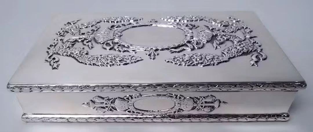 Antique American Victorian Lady’s Desk Box for Elegant Epistles 1897