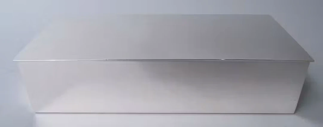 Smart & Modern American Sterling Silver Desk Box by Tiffany