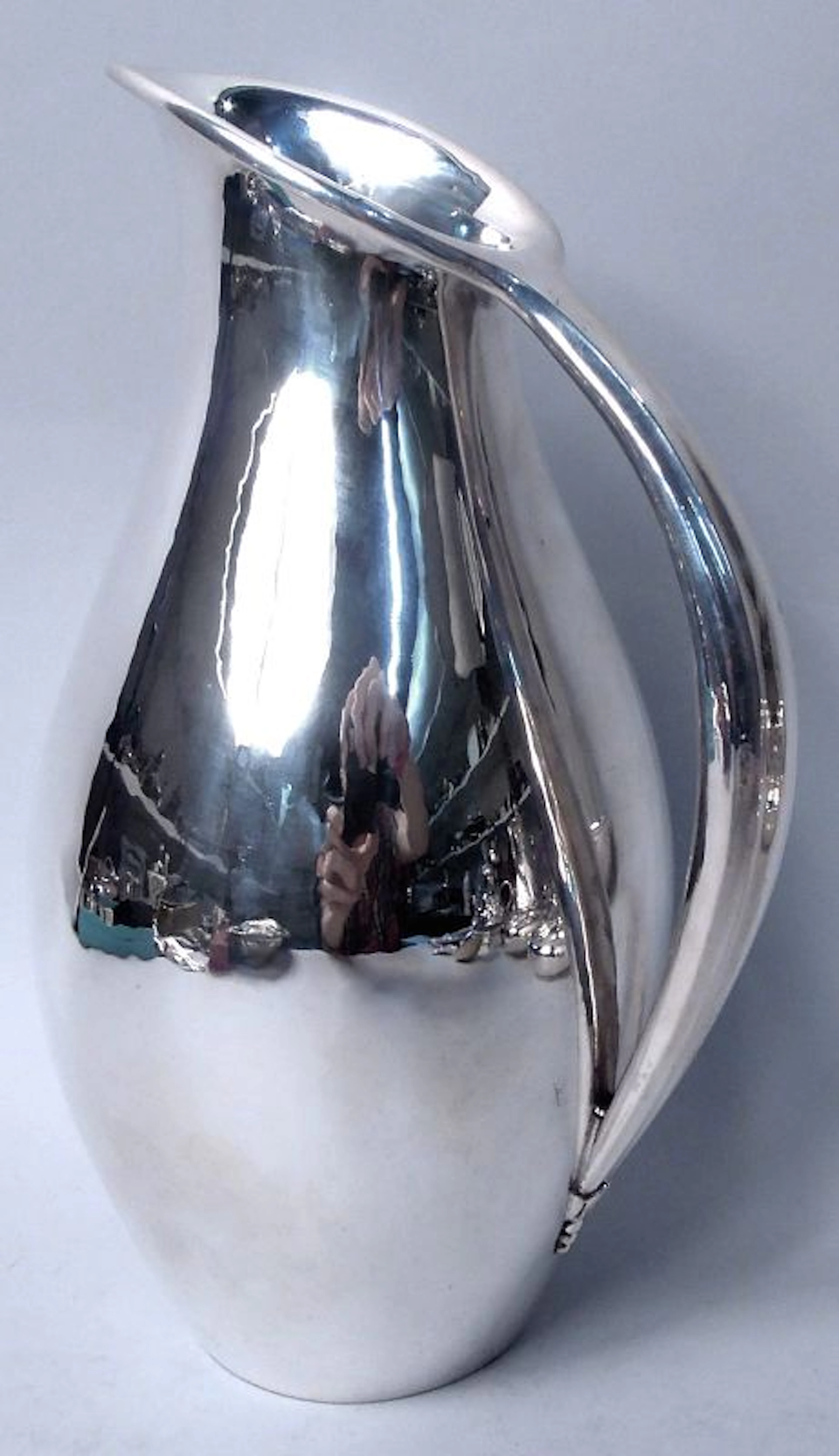Classic Georg Jensen Danish Modern Sterling Silver Water Pitcher