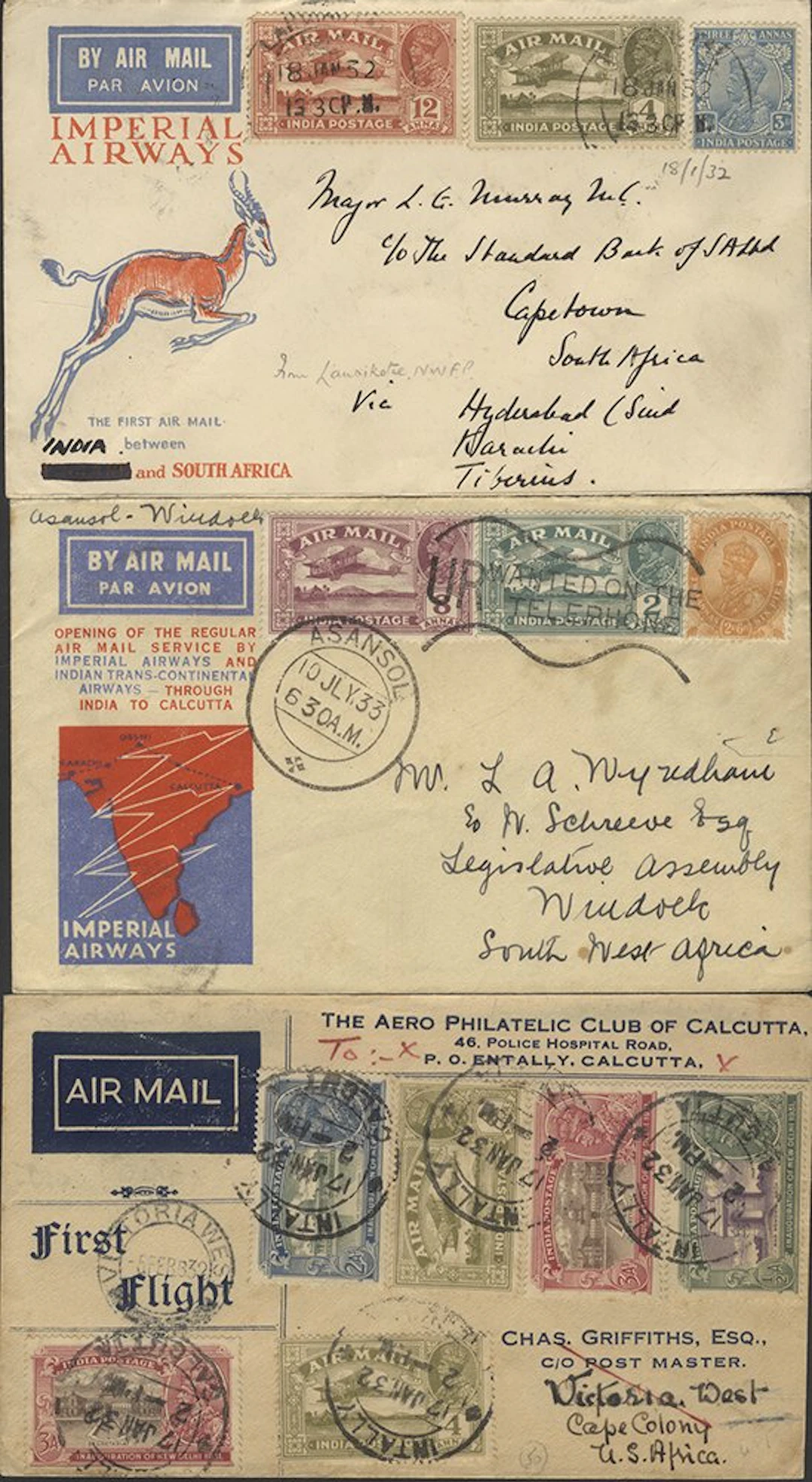 SOUTHERN AFRICA Service from India