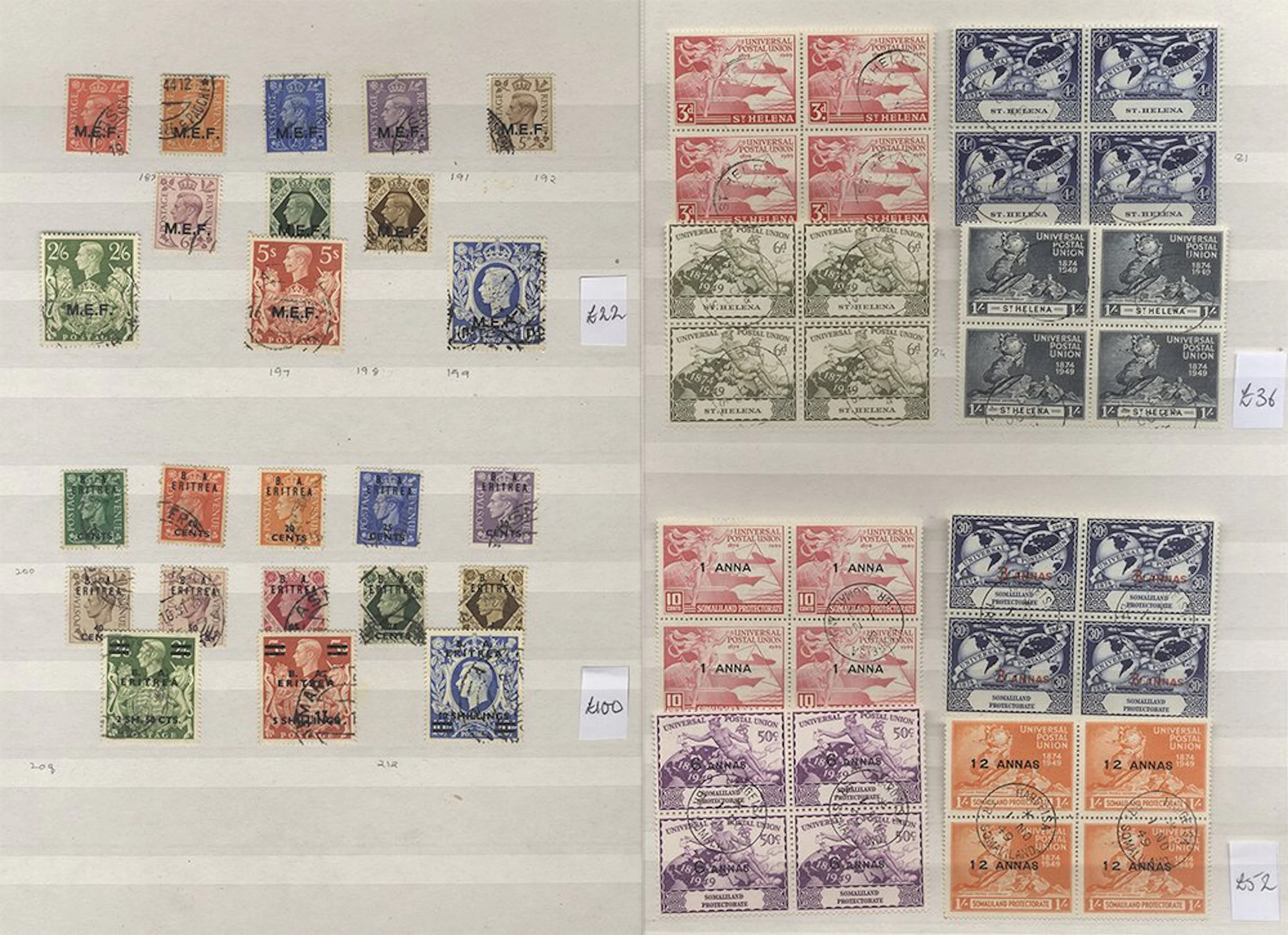 BRITISH COMMONWEALTH (mainly KGVI) good to VFU ranges of...