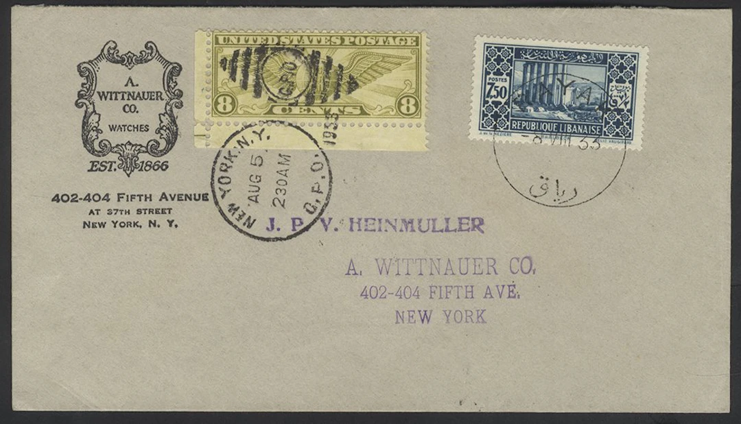 FRANCE 1933 (Aug 5) North Atlantic non-stop distance...