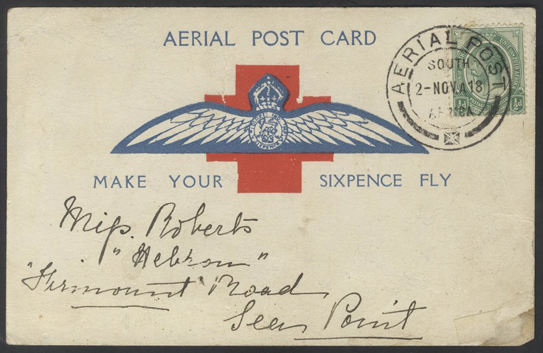 SOUTHERN AFRICA 'Make Your Sixpence Fly' postcards