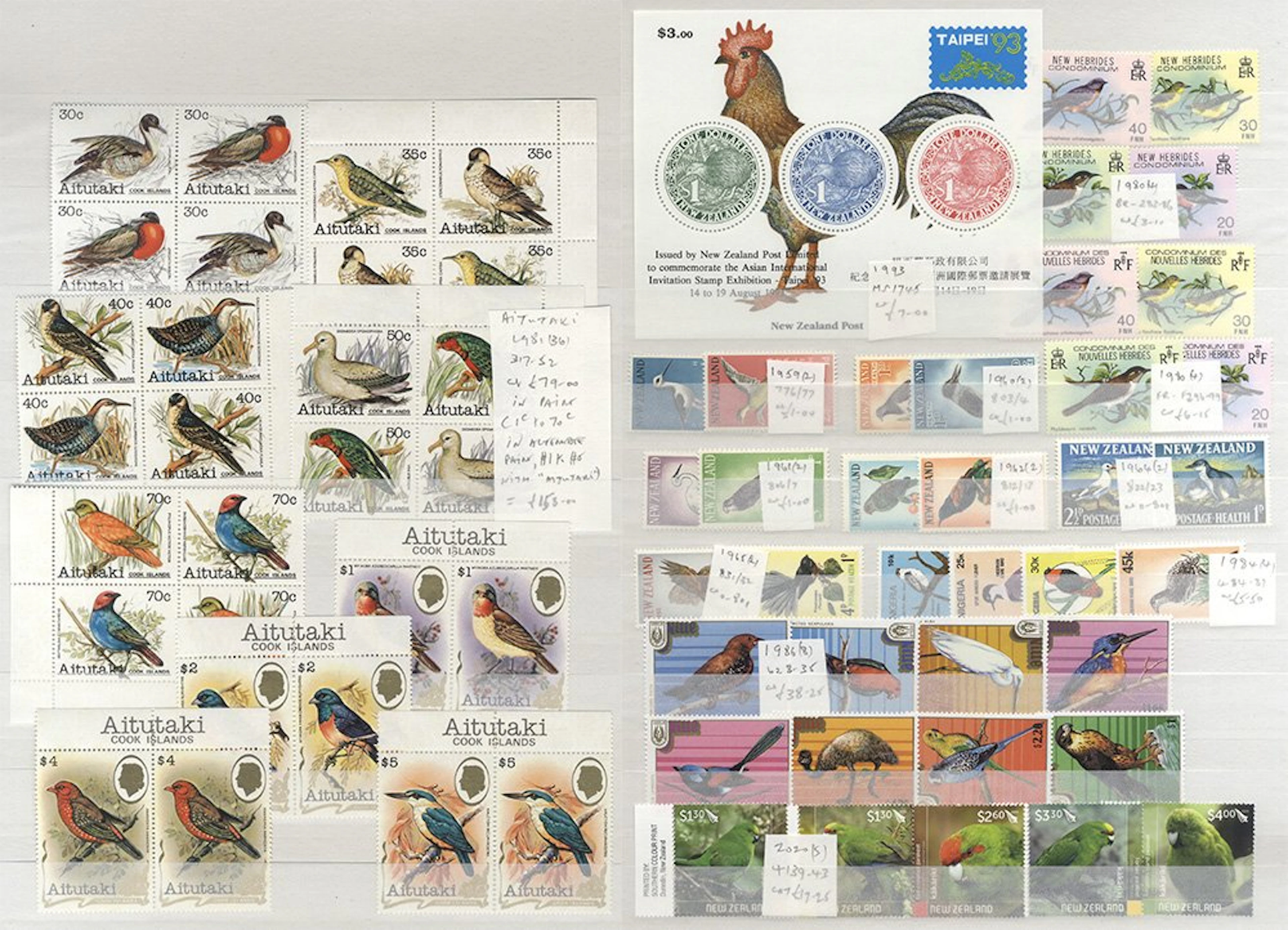 BRITISH COMMONWEALTH modern UM ranges in a stock book incl