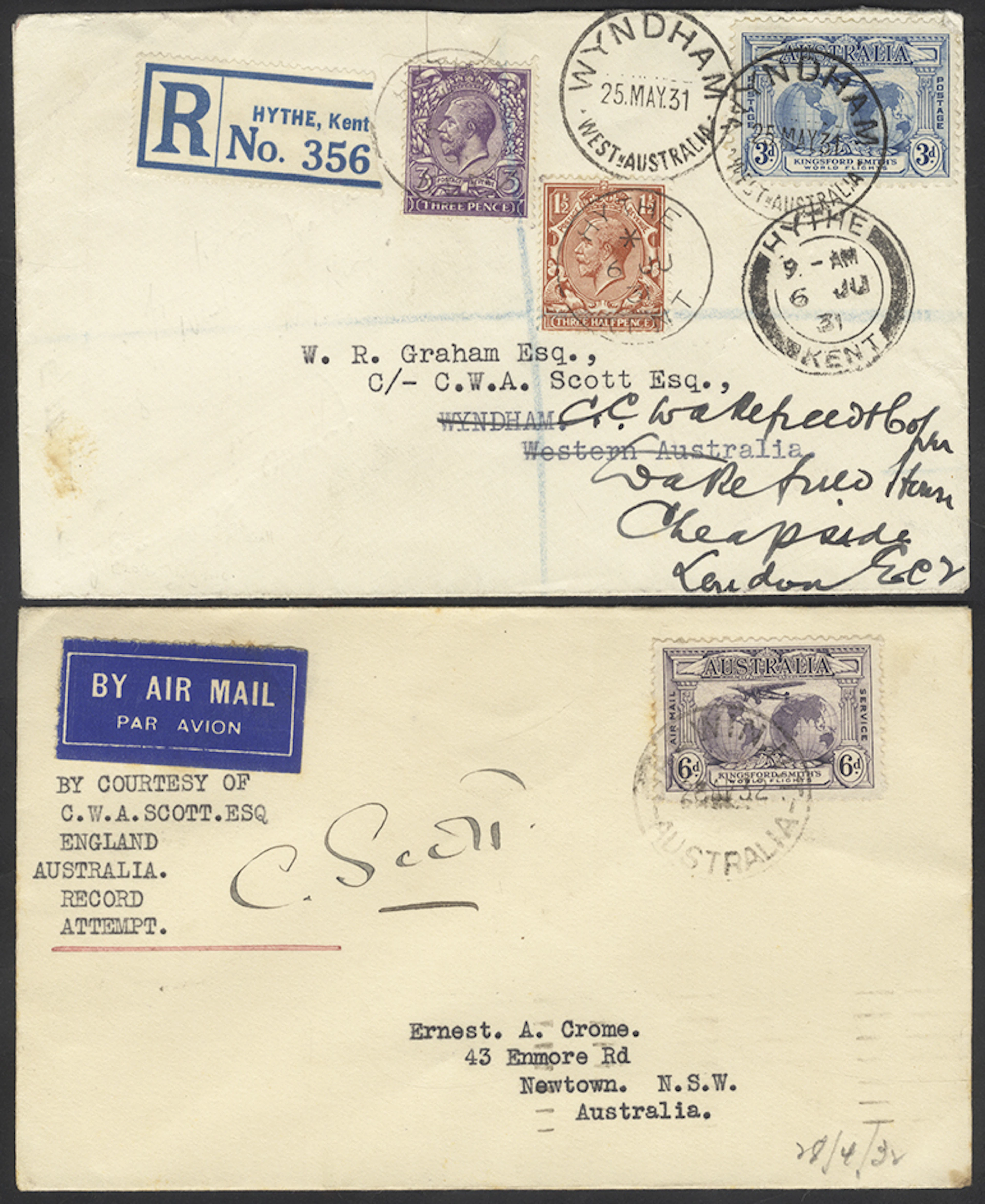 AUSTRALIA 1931 (April 1) C