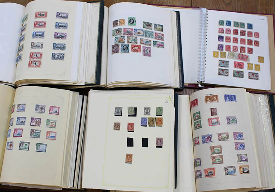 BRITISH COMMONWEALTH KGVI/early QEII M & U ranges in six albums.