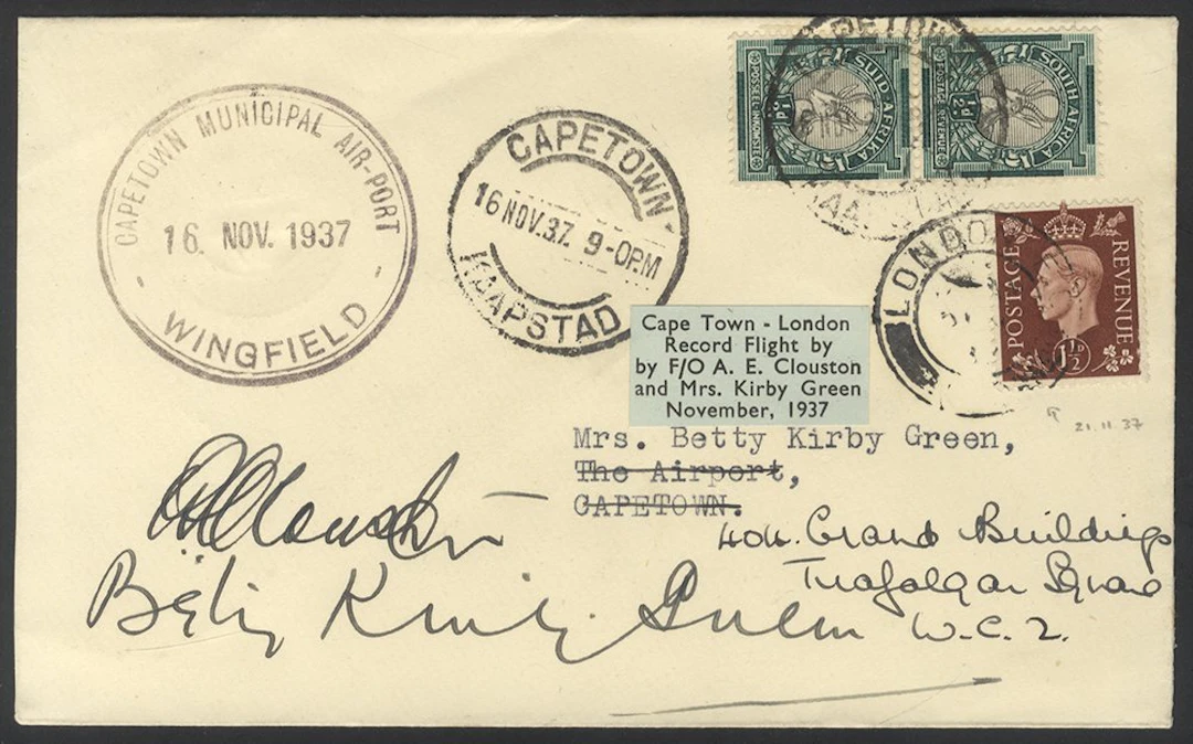 SOUTHERN AFRICA Record round trip London - Cape Town - London flight