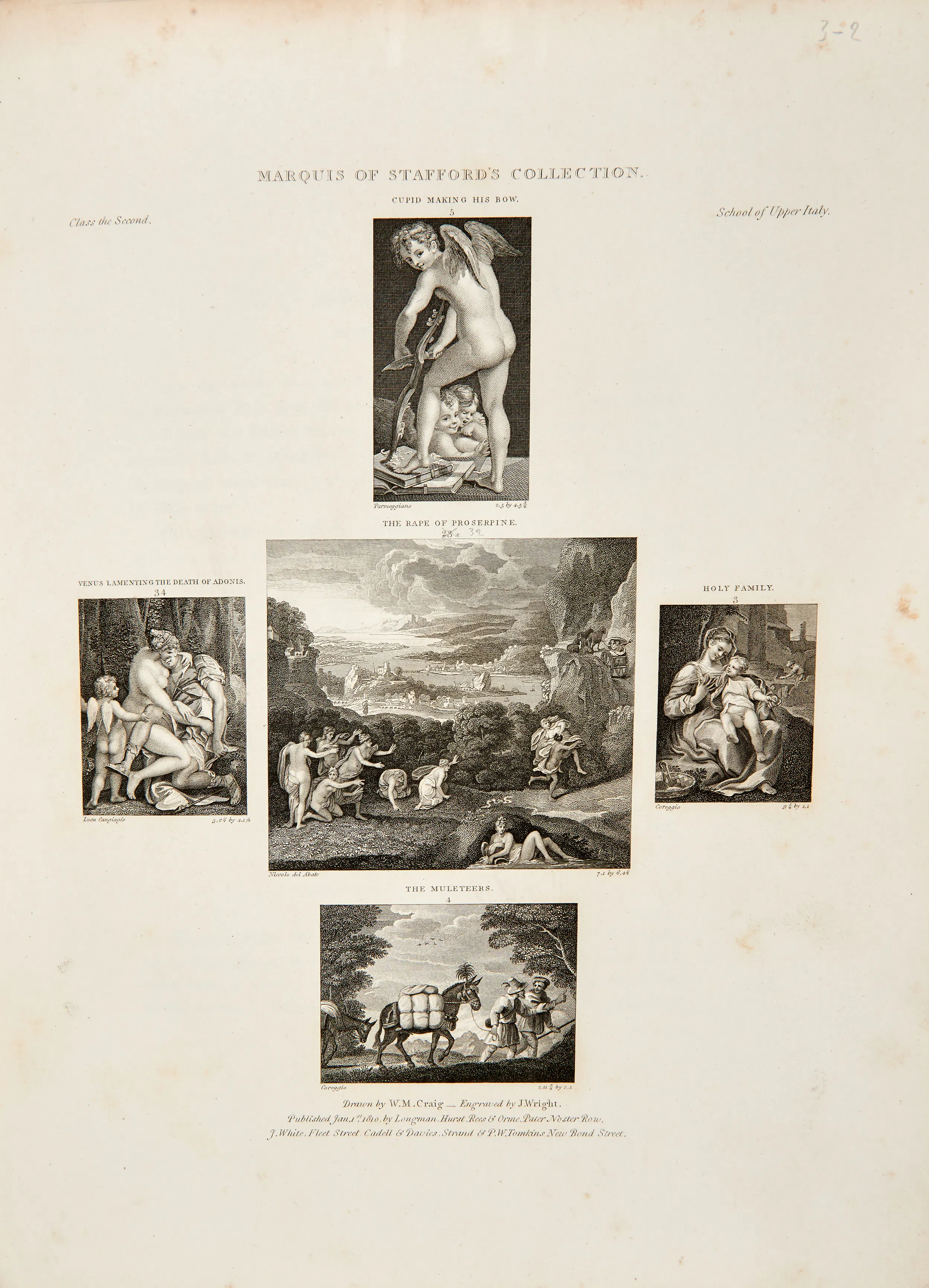 [STAFFORD COLLECTION] OTTLEY, William Young (1771-1836). Engravings