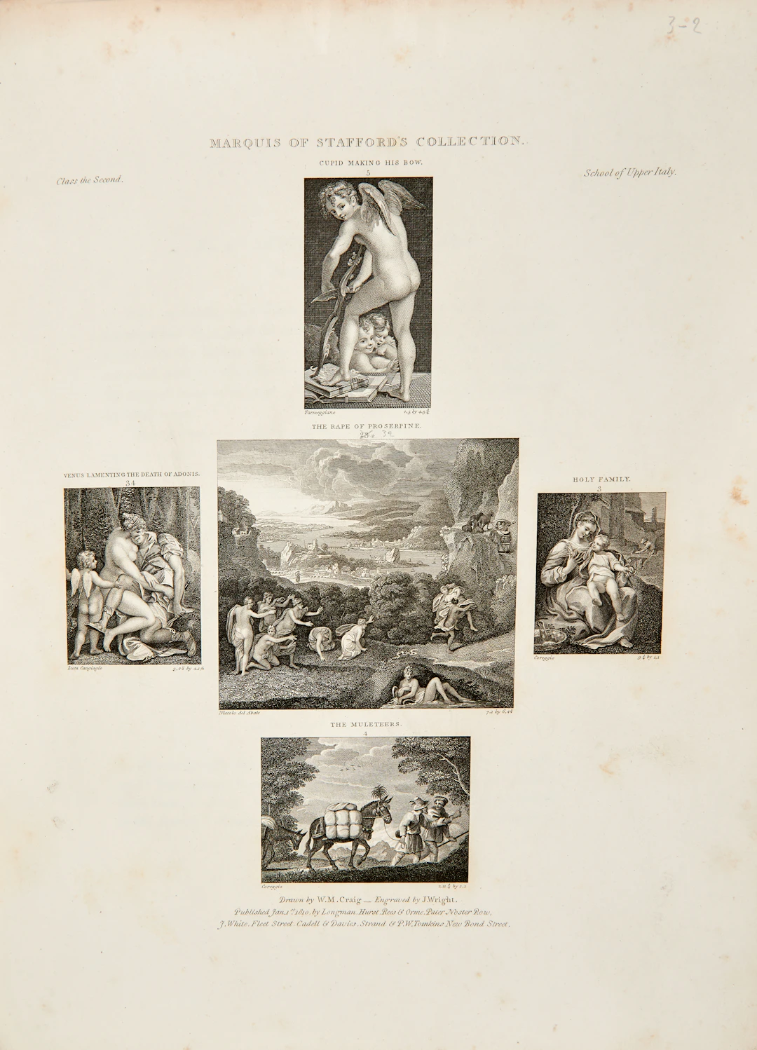 [STAFFORD COLLECTION] OTTLEY, William Young (1771-1836). Engravings