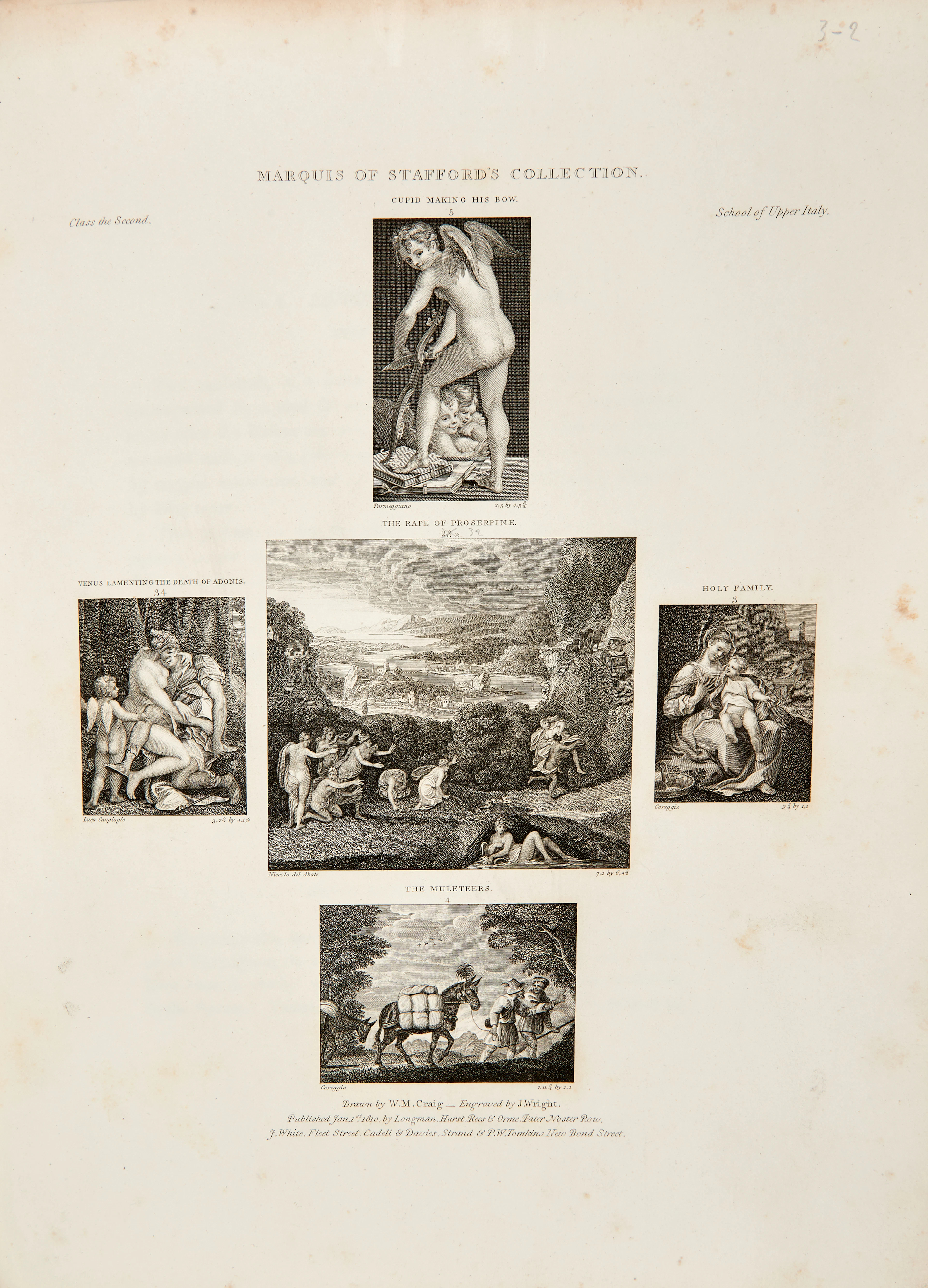 [STAFFORD COLLECTION] OTTLEY, William Young (1771-1836). Engravings