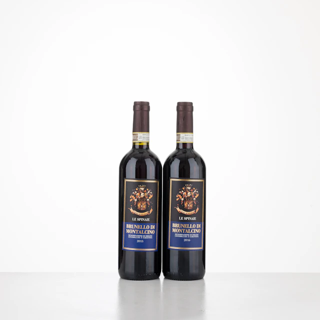 Verticale Brunello di Montalcino Le Spinaie
