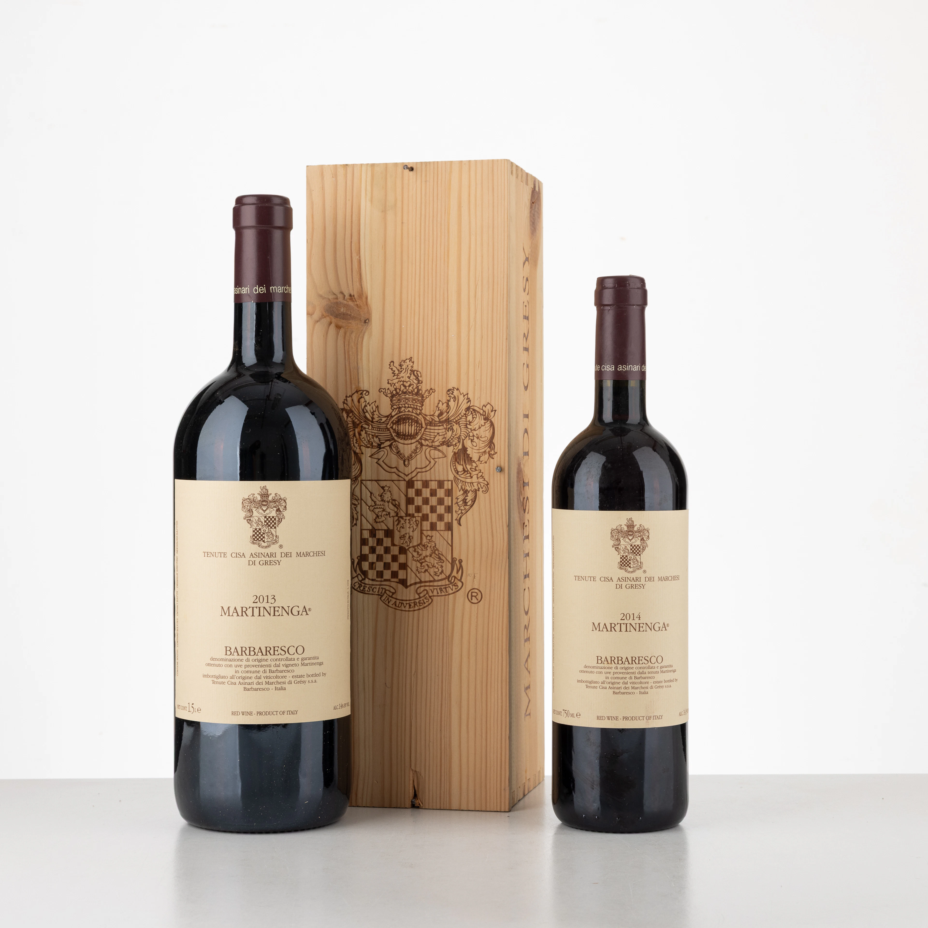 Verticale Barbaresco Marchesi di Gresy