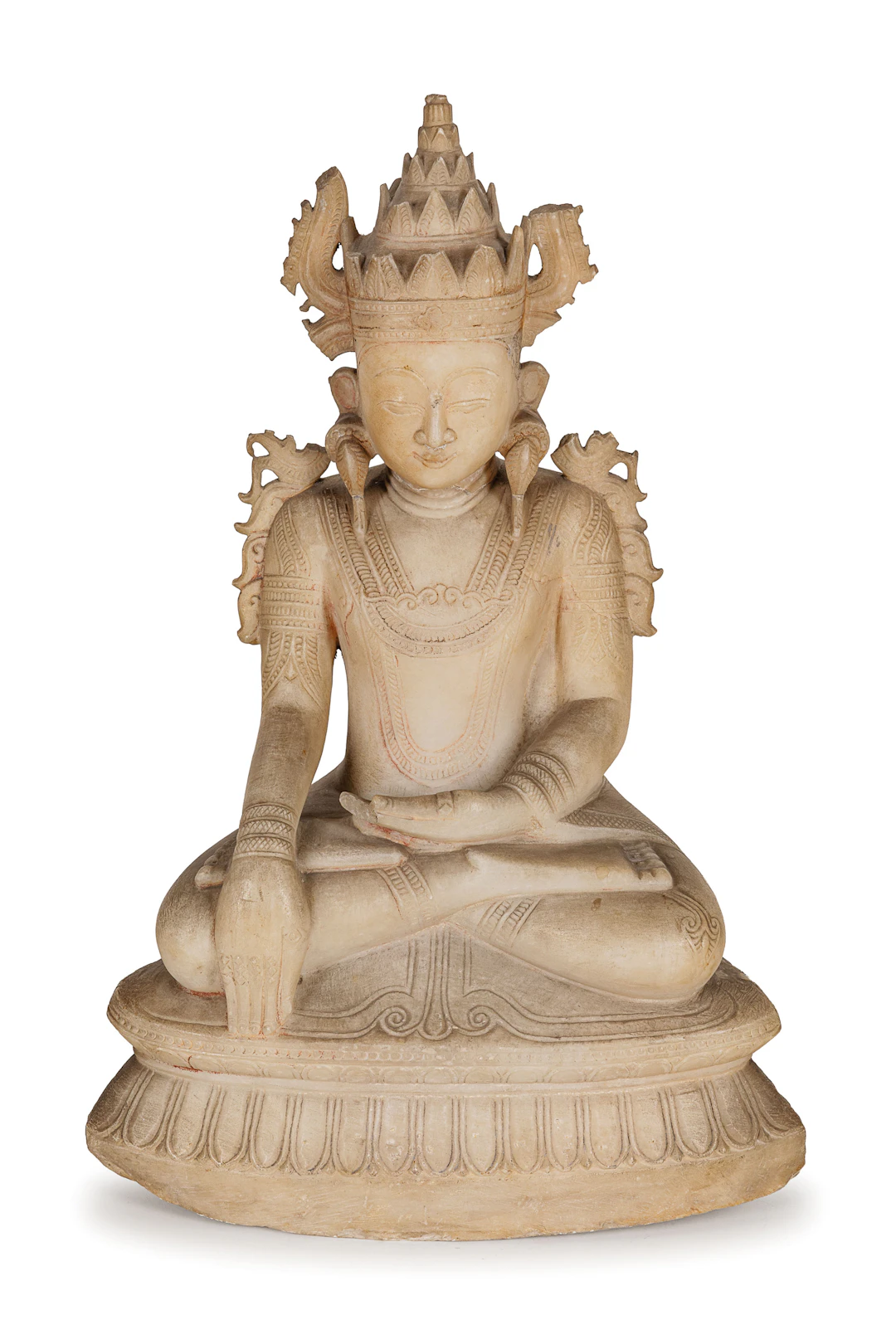 FIGURA IN ALABASTRO, XIX-XX SECOLO