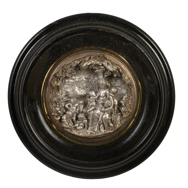 TRE RILIEVI IN MATERIALI DIVERSI, XIX-XX SECOLO